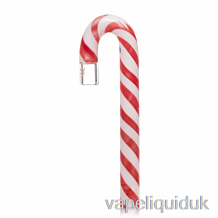 MJ Arsenal CANDY CANE LE One Hitter Hand Pipe Peppermint Vape Juice